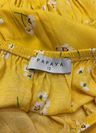 Вискозное миди платье papaya matalan 4
