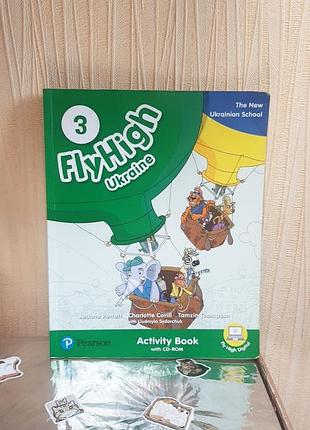 Fly high ukraine 3 activity book, pearson, робочий зошит
