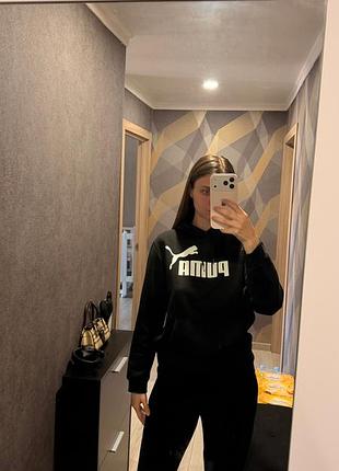 Жіноче худі puma чорне, розмір s