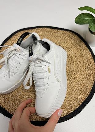 Білі кеди puma для дівчинки 6