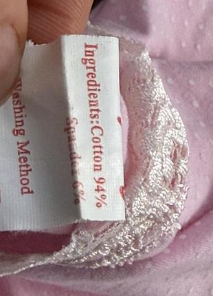 Піжама для дівчаток, рожева 6
