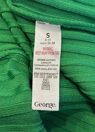 Платье миди george облегающее в рубчик 4