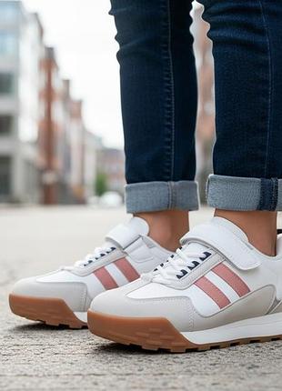 Кросівки clibee арт. lc1180-5 grey-white-pink