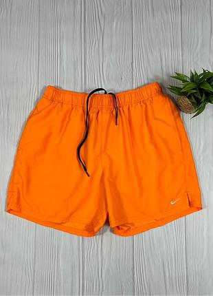 Nike nessa560 orange/white красиві яскраві шорти оригінал розмір l