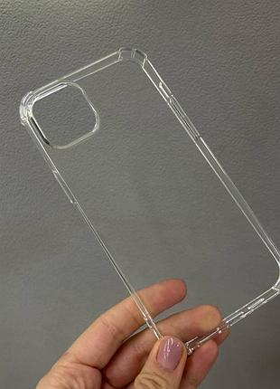Прозрачный чехол iphone 14 plus, противоударный чехол для iphone 14 plus, силиконовый чехол iphone 14 plus 3