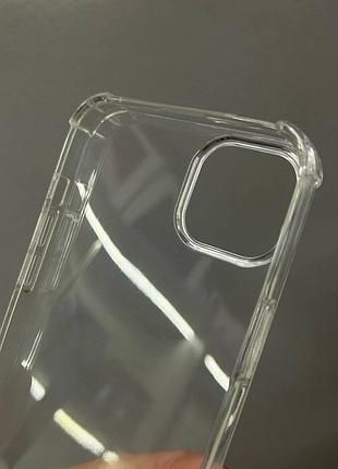Прозрачный чехол iphone 14 plus, противоударный чехол для iphone 14 plus, силиконовый чехол iphone 14 plus 6