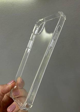 Прозрачный чехол iphone 14 plus, противоударный чехол для iphone 14 plus, силиконовый чехол iphone 14 plus 9