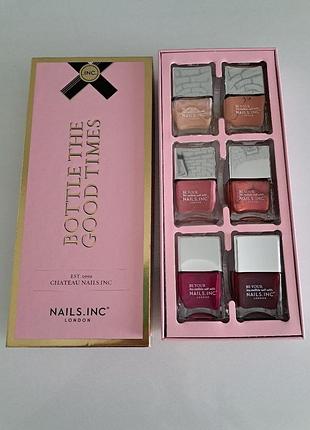 Лак для нігтів nails.inc bottle the good times лімітований подарунковий набір