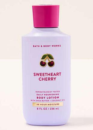 Крем для тіла bath & body works sweetheart cherry 236 мл для жінок