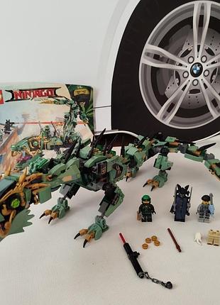 Конструктор lego ninjago movie драконобот зеленого ніндзь 70612. довжина 60 см!!!