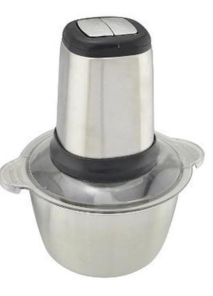 Блендер із чашею-подрібнювачем mixer stainless cooking js 5090 300 вт 2 л 4 в 1