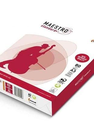 Бумага а3 500 л. maestro® standard тм mondi