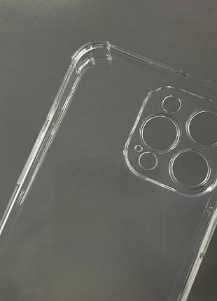 Прозорий чохол iphone 16 pro max, протиударний чохол для iphone 16 pro max, силіконовий чохол iphone 16 pro max 6