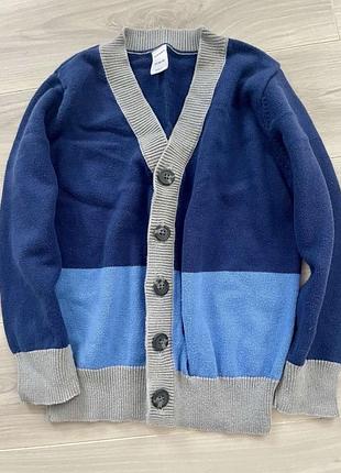 Красивий кардиган old navy на хлопчика 5 років. реглан в подарунок.