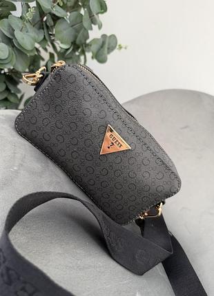 Сумка жіноча guess чорна 3