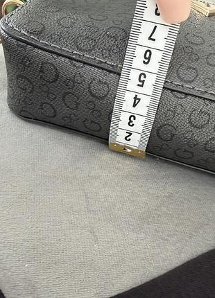 Сумка жіноча guess чорна 6