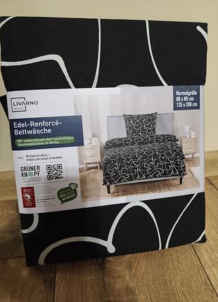 Комплект постільної білизни livarno home edel-renforcé