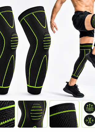 Новий компресійний бандаж на коліно luting knee support, еластичний наколінник