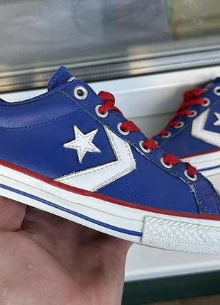Оригінальні шкіряні кросівки  converse star player конверс 37 розмір