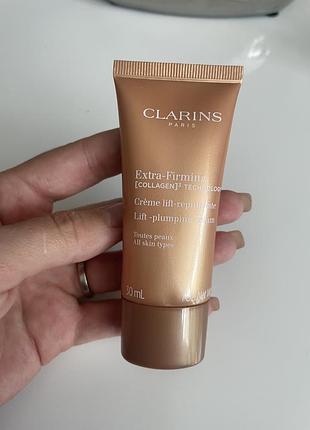 Крем для обличчя clarins extra-firming lift plumping cream денний антивіковий 30 мл