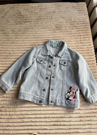 Джинсовая курточка из minnie mouse 🎀