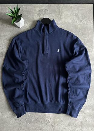Кофта polo ralph lauren чоловіча 1/4 zip