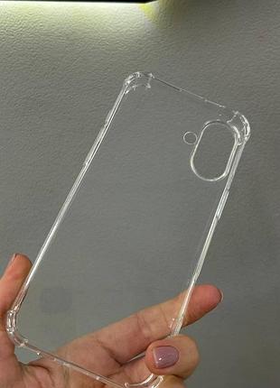 Прозрачный чехол iphone 16 plus, противоударный чехол для iphone 16 plus, силиконовый чехол iphone 16 plus 5