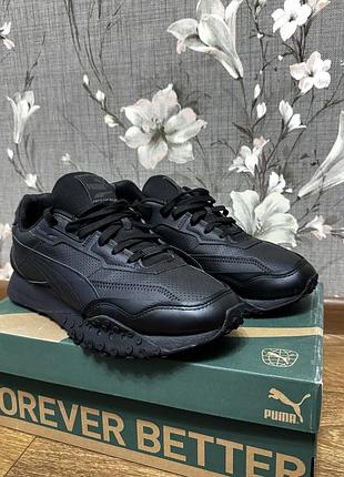 Кросівки чоловічі puma чорні 45 розмір