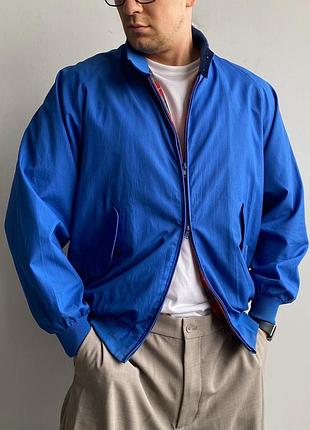 Куртка чоловіча baracuta g9 harrington синя 3