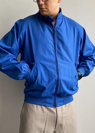Куртка чоловіча baracuta g9 harrington синя