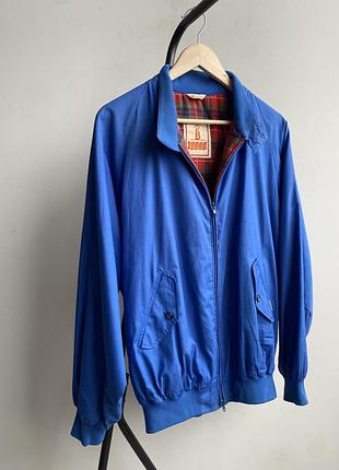 Куртка чоловіча baracuta g9 harrington синя 2