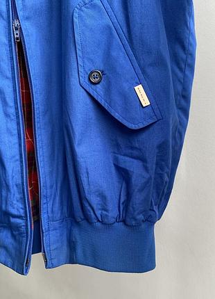 Куртка чоловіча baracuta g9 harrington синя 5