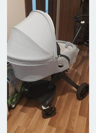 Коляска stokke xplory limited edition + winter kit. люлька, полны комплект. 6
