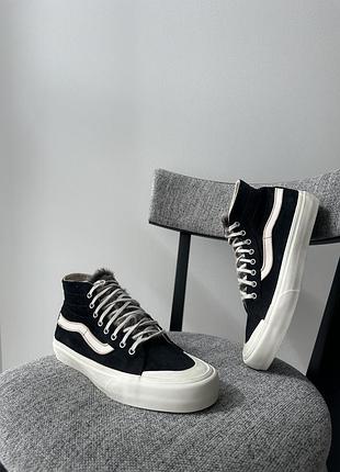 Шкіряні кеди взуття кросівки vans old skool