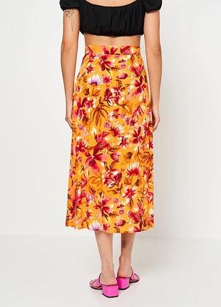 H&m юбка летняя, вискоза 2