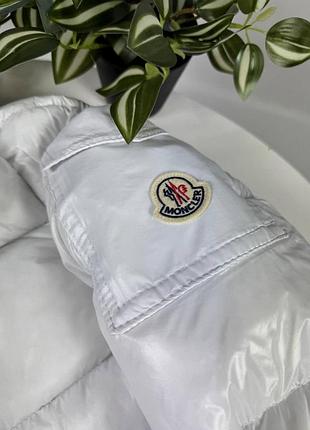 Пуховик чоловічий moncler maya білий 6