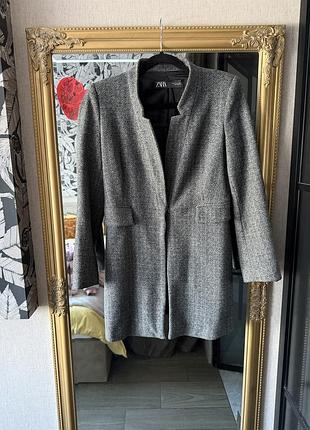 Жіночий піджак zara сірий розмір s-м