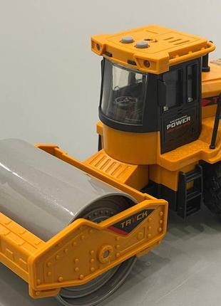 Будтехніка klx900-2-18 (24 шт.) інерц, доріжка каток, 21 см, 1:43,звук, світло, рухомі деталі, гумові
