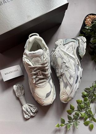 Balenciaga runner white 2