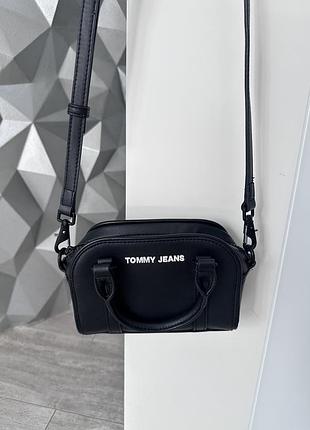 Сумка жіноча tommy jeans чорна 2