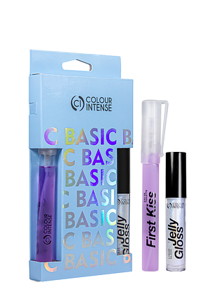 Набор декоративной косметики для женщин colour intense basic set блеск для губ и туалетная вода daily skin care