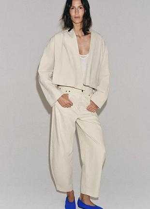 Легкі джинси балони zara