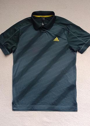 Поло adidas statement print для гольфу
