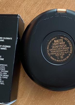 Пулра бронзер mac для обличчя skinfinish bronzer 2