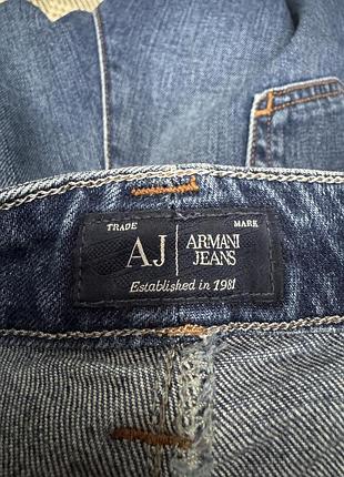 Джинсы прямые armani jeans 4