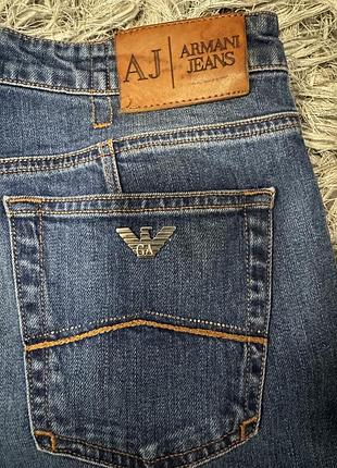Джинсы прямые armani jeans 7