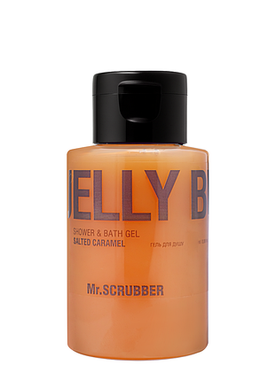Гель для душу mr.scrubber jelly bubbles salted caramel "аромат карамелі" 100 мл