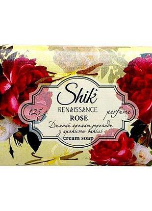 Shik renaissance мило 125г троянда