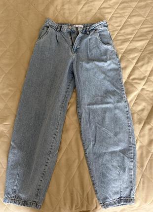 Жіночі джинси мом zara, блакитні