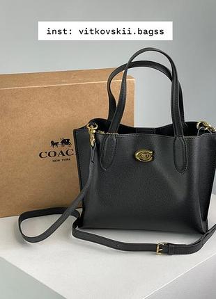 Сумочка willow tote 24 in black🤍